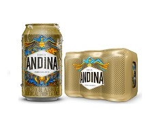 Cerveza andina x6 unidades 