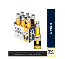Cerveza coronita x6 unidades