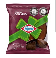 Ponque de vino 220g
