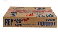Caja x 25 unidades jabn rey