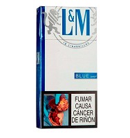 LyM azul cajetilla x10 unidades