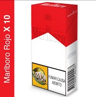 Malboro rojo cajetilla x10 unidades
